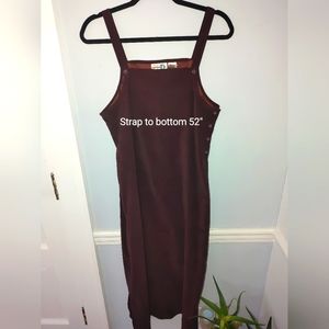 Paul Harris Velvet sleeveless dress